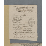 Thumbnail image for Protestation Return: Middlesex: Elthorne Hundred ? Hanwell