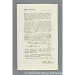 Thumbnail image for Certificate of slaves on board the ship 'Express'