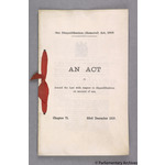 Thumbnail image for Sex Disqualification (Removal) Act, c. 71