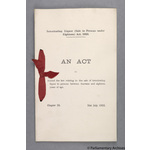 Thumbnail image for Intoxicating Liquor (Sale to Persons under Eighteen) Act, c. 28