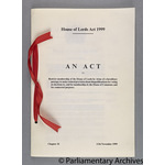 Thumbnail image for House of Lords Act, c. 34
